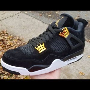 Black and gold retro 4s